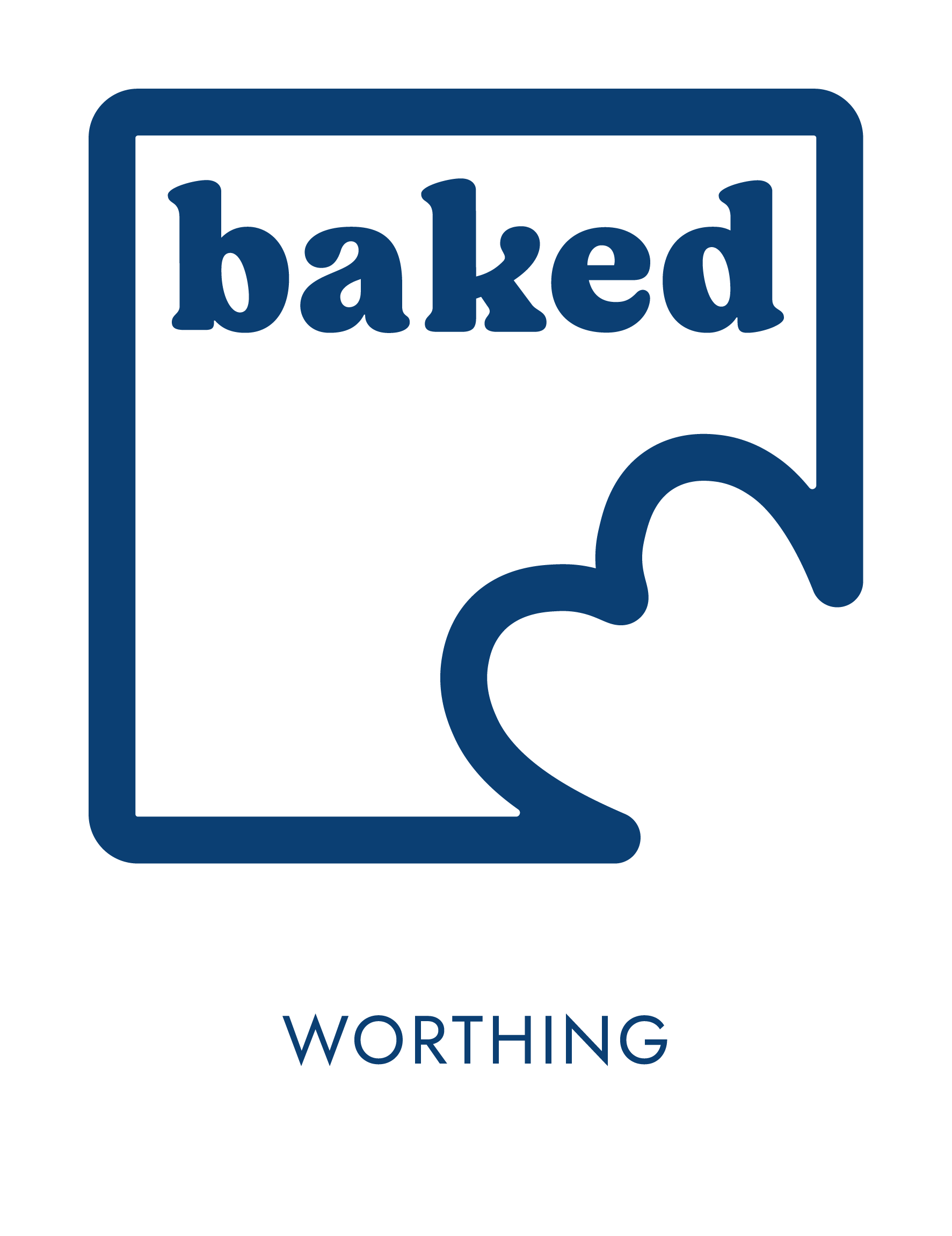 Baked Worthing logo