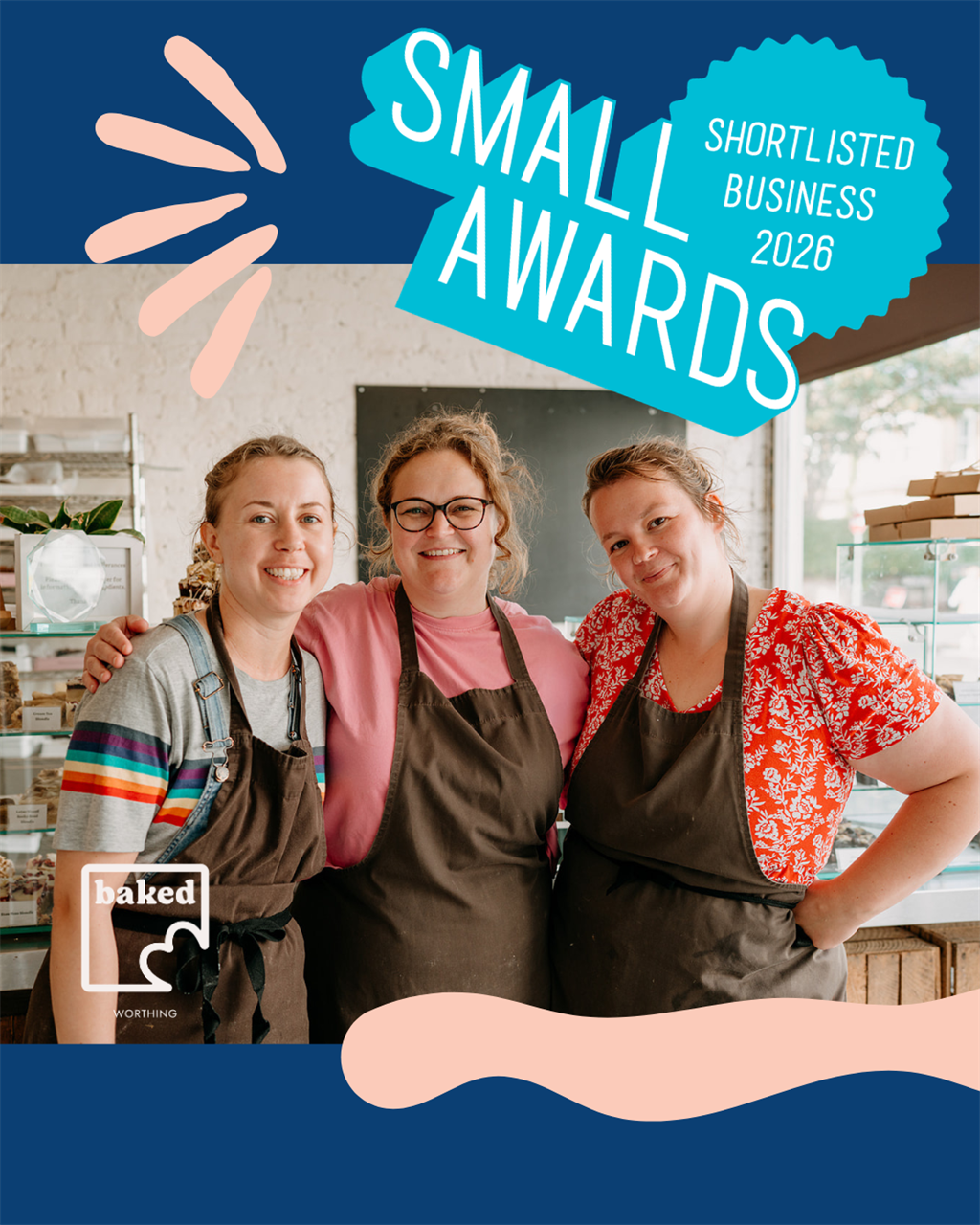 Baked Worthing shortlisted for Small Business Award
