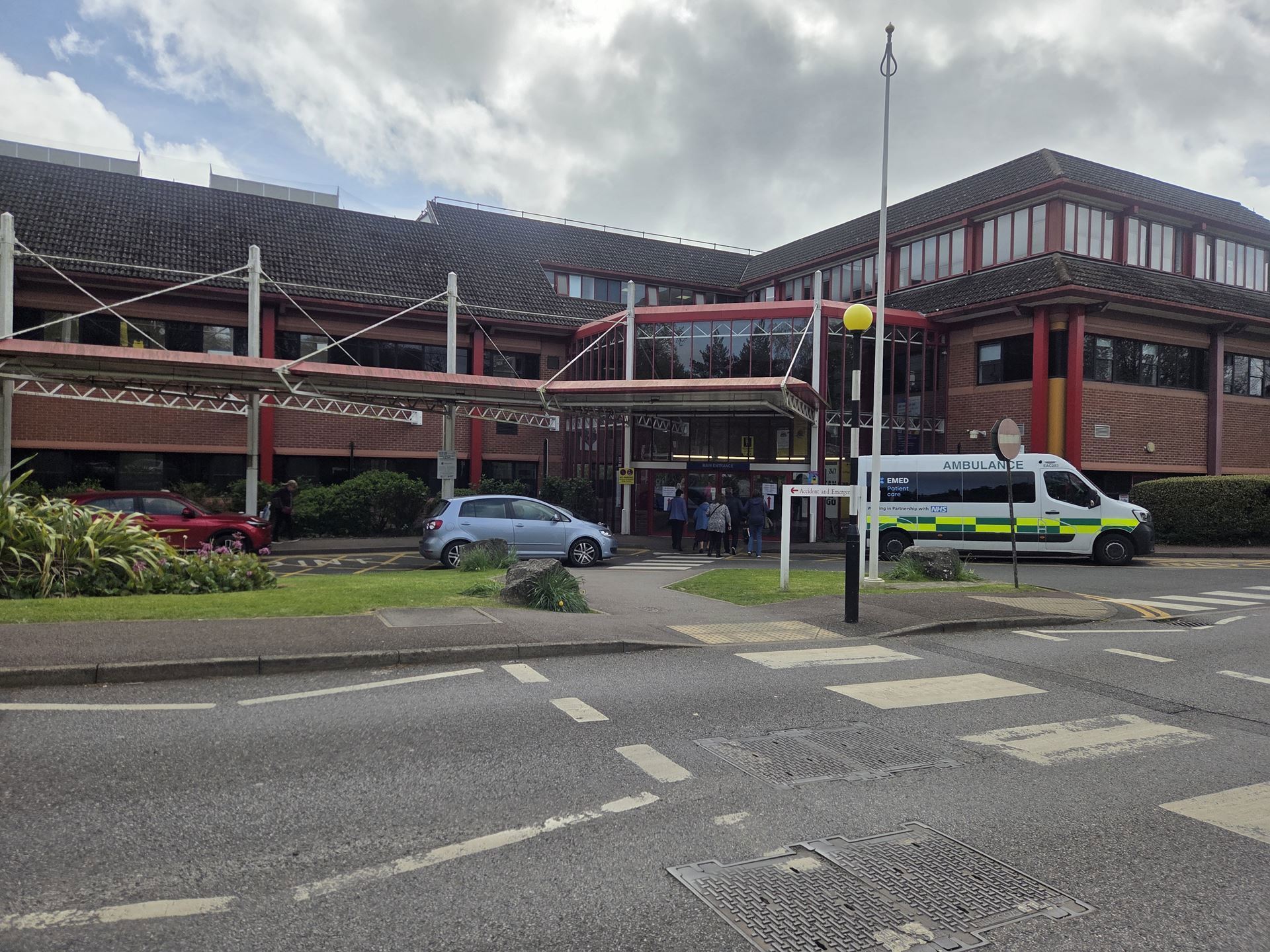 Hospital visitors benefit from brand new facilities