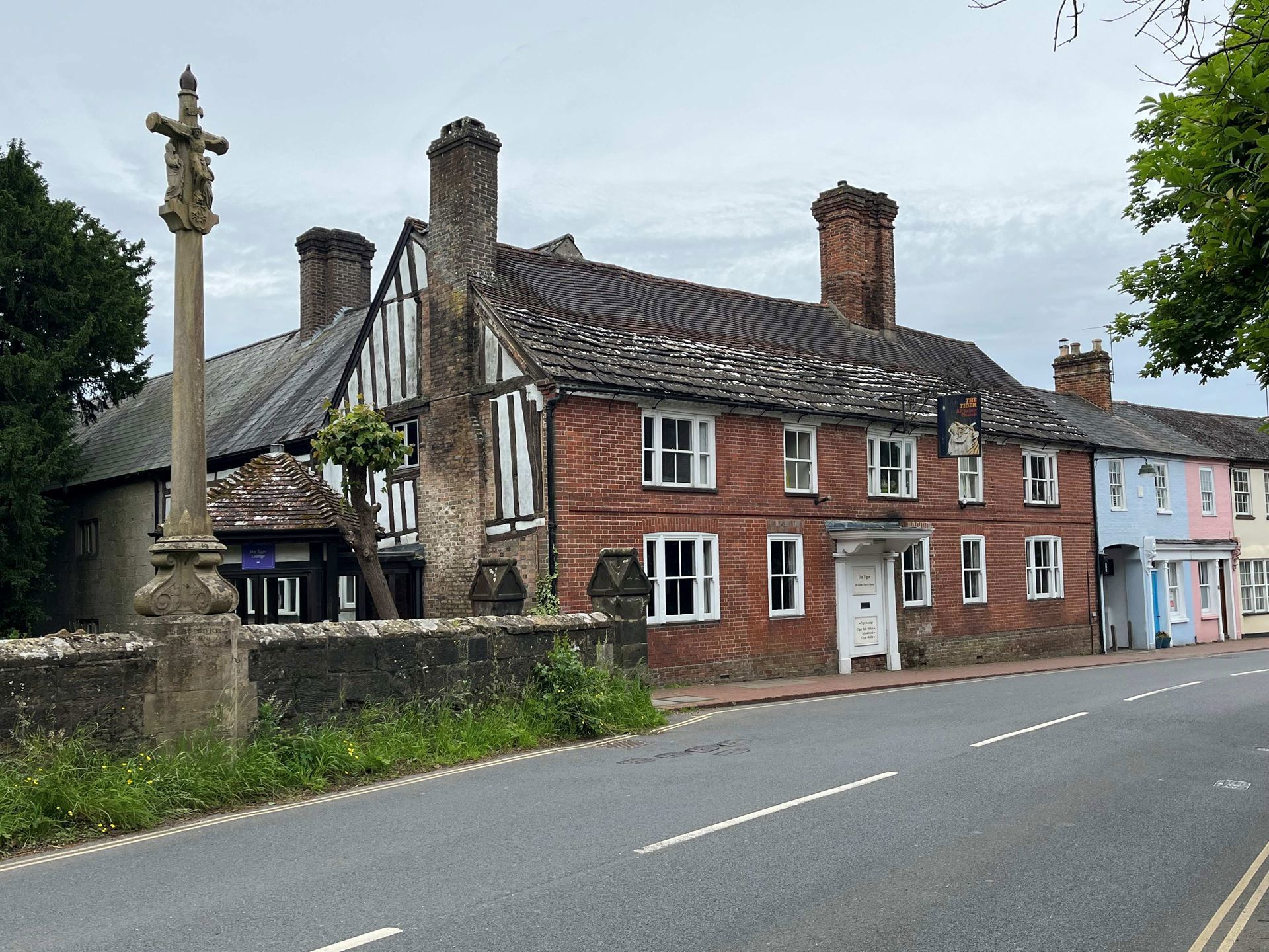 New roof for medieval All Saints Church in Lindfield