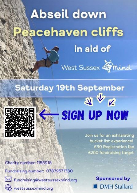 West Sussex Mind Invite Community to Take on Charity Abseil Challenge