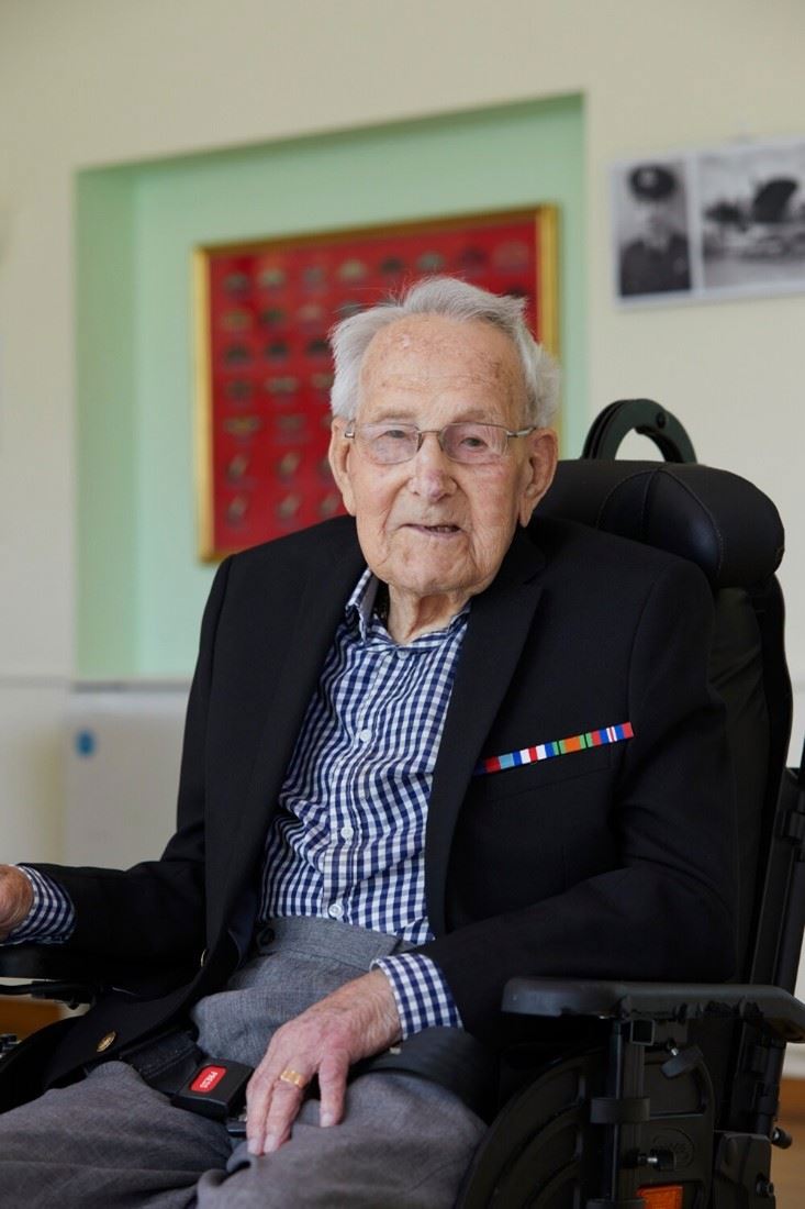 D-Day veteran Ron celebrates 103rd birthday at Care for Veterans
