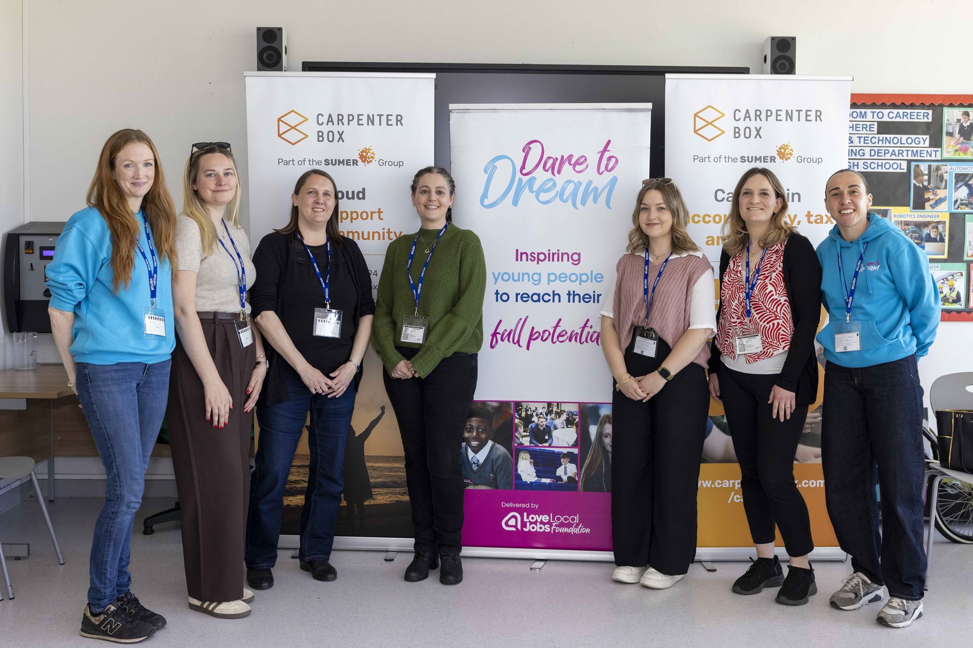 Carpenter Box supports Davison CE High School students through Dare to Dream programme