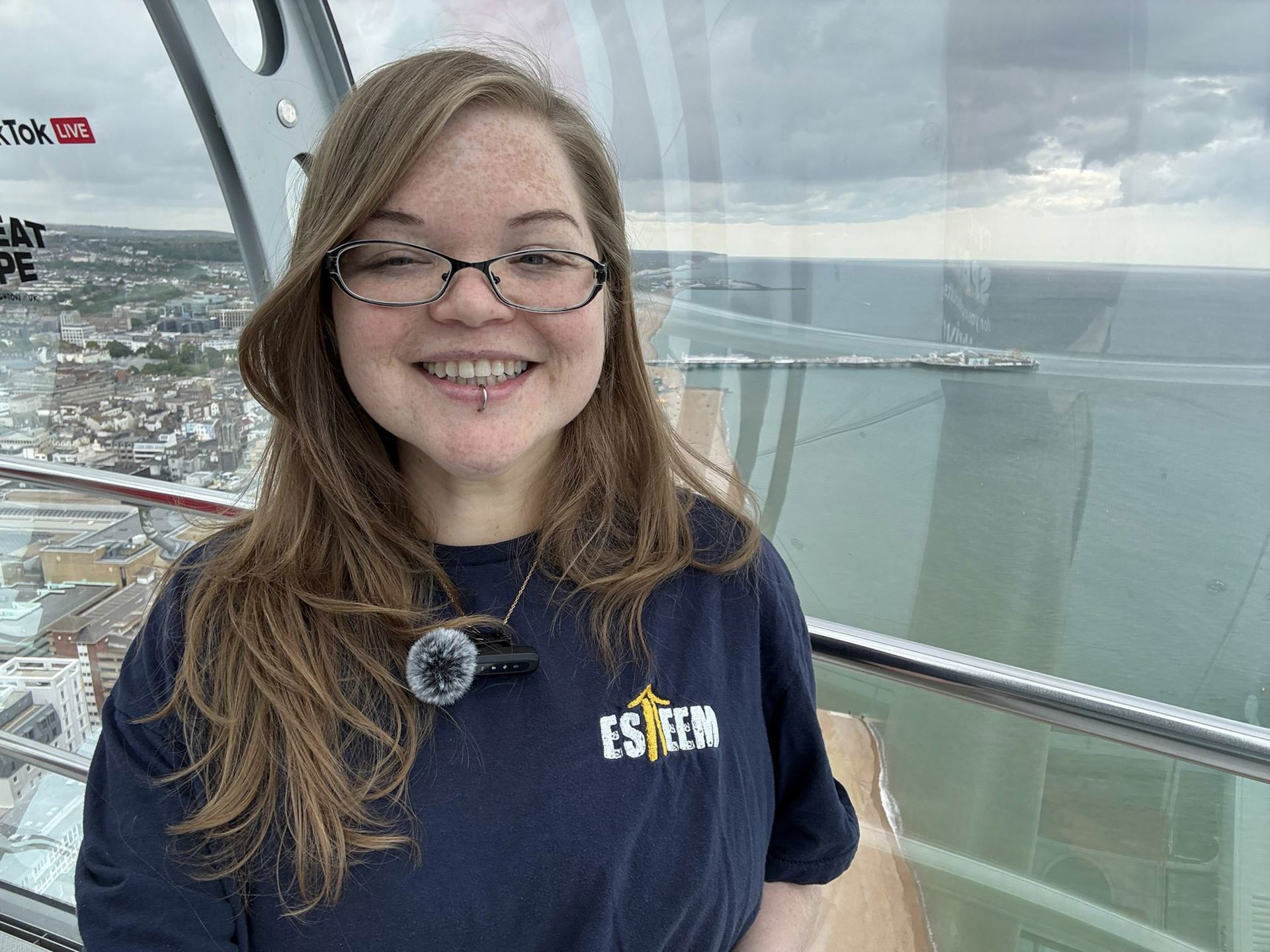 Charity CEO fights fears to take a leap of faith